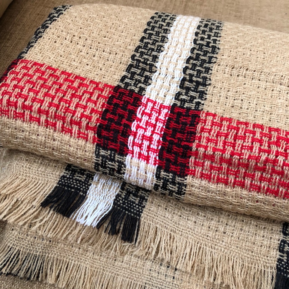 Beautiful Plaid blanket Scarf🚫FIRM🚫 - Picture 4 of 6
